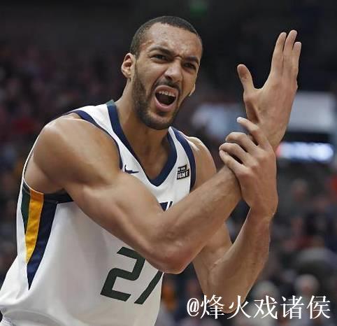 戈贝尔第50次以80%以上命中率砍下20+10，仅次于霍华德